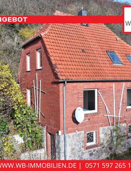 Charmantes Einfamilienhaus in sonniger Südhanglage, für kreative Gestaltung - Porta Westfalica