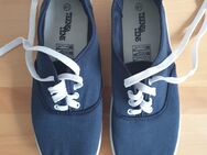 Sneaker, Stoffschuhe Gr. 41, blau - Stuttgart