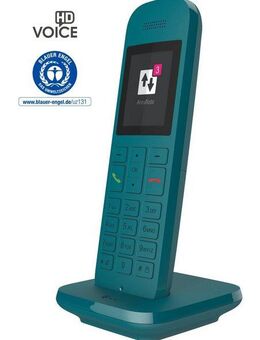 Telekom Speedphone 12 DECT-Telefon (Mobilteile: 1, mit HD Voice, Multifunktionstaste 5 cm Farbdisplay)