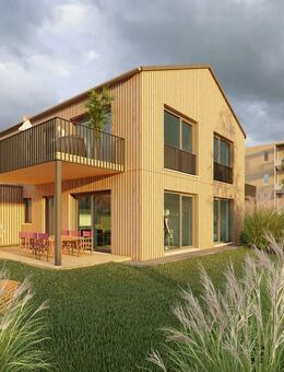 Modern geschnittene 3-Zimmer Wohnung mit Terrasse und Stellplatz in einem Mehrfamilienhaus - Oettingen (Bayern)
