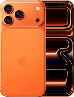 Apple iPhone 17 Pro Max Smartphone (17,4 cm/6,9 Zoll, 256 GB Speicherplatz, 48 MP Kamera)