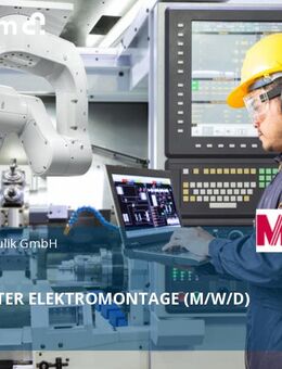 MITARBEITER ELEKTROMONTAGE (M/W/D) - Stuttgart