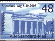 PIN AG: MiNr. 107 I, 08.10.2005, "Schinkel-Tag - Auftakt zum Schinkel-Jahr 2006", Satz, postfrisch - Brandenburg (Havel)