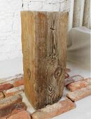 Alte Fachwerk Scheune Altholzbalken vintage Windlicht Dekobalken Ablage Kerzenhalter Beistelltisch in 06120