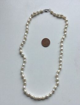 Damen Halskette Perlmutt mit 925er Sterling Silber Verschluss - Fulda