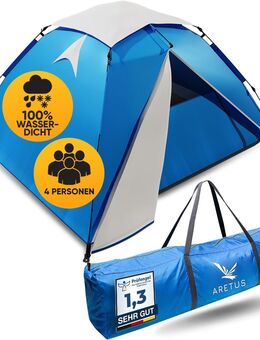 Aretus Wurfzelt 2 - 4 Personen Pop up Zelt Camping #Z4 - Birkenfeld (Baden-Württemberg)