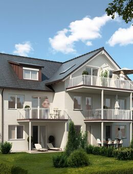 NEUBAU +++ 3 - Zi.- Obergeschosswohnung mit Balkon - Gröbenzell