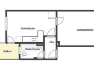 Demnächst frei! 1-Zimmer-Wohnung in Dortmund - Dortmund