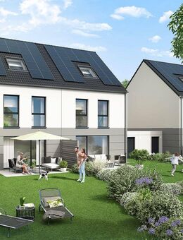 *NEUBAU-ERSTBEZUG* Doppelhaushälfte mit Wärmepumpe, PV und Fußbodenheizung - Voerde (Niederrhein)