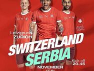 Schweiz - Serbien Nationsleague 15.11.2024 (2 Tickets) - Reutlingen