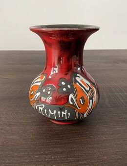 Deko Vase Rimini rot Ton glasiert ⭐NEU⭐ - Vilshofen (Donau) Zentrum