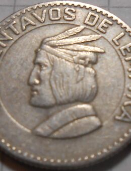 Münzen Lateinamerika: Rep. Honduras 20 Centavos 1967 - Cottbus