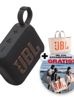 JBL JBL Set: GO 4 + gratis-dazu: JBL XXL Strandtasche Bluetooth-Lautsprecher (A2DP Bluetooth, AVRCP Bluetooth, Bluetooth, 4,20 W)