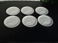 6 Keramik Teller La Raclette 22 cm weiß neuwertig zus. 9,- - Flensburg