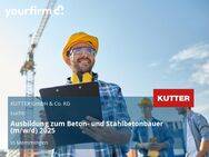 Ausbildung zum Beton- und Stahlbetonbauer (m/w/d) 2025 - Memmingen