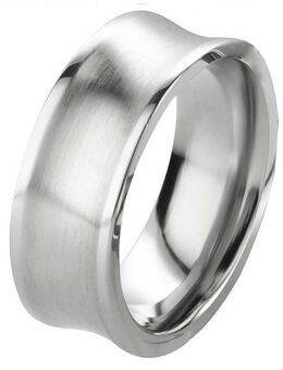 Herrenring Edelstahl HE143 mit gratis Gravur - Aholming