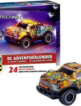 Revell® Spielzeug-Adventskalender Christmas Driver, ferngesteuertes RC Auto zum Selberbauen
