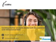 Sachbearbeiter (m/w/d) im Bereich der Senioren- und Inklusionsarbeit - Unterschleißheim