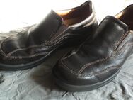 Herrenschuhe - Jomos Slipper * Halbschuhe Gr. 43 * Leder braun - Weinheim Zentrum