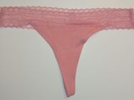 String Tanga mit Spitze rosa Gr. L - Bremen Zentrum