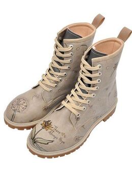 DOGO Longe Boots Schnürstiefel Squirrel Damen Stiefeletten, Longe Schnürboots Vegan