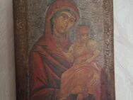 Gottesmutter mit Christus, Tempera auf Holz - Lippstadt