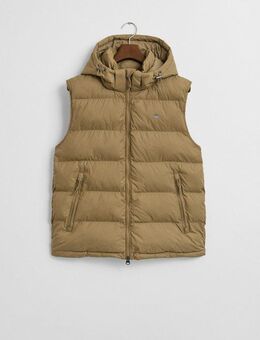 Gant Steppweste ACTIVE CLOUD mit abnehmbarer Kapuze regular fit, 2-Wege-Reißverschluss