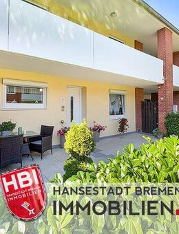 Marßel / Sanierte Erdgeschosswohnung mit Terrasse und Balkon in ruhiger Lage - Bremen
