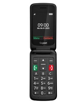 Gigaset GL595 2G-Flip-Mobiltelefon Klapphandy (7,10 cm/2,80 Zoll, 0,3 MP Kamera)