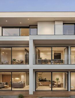 Exklusive 2-Zimmer Terrassenwohnung mit nachhaltiger Architektur und Weitblick - Marburg