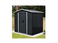 Pergart Metall-Gerätehaus Düsseldorf Grau-Creme 2,19 m² #I100*3 - Birkenfeld (Baden-Württemberg)
