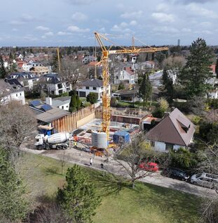 BAUBEGINN ERFOLGT - Lichtdurchflutete Gartenwohnung in Süd-West-Ausrichtung am Sanderplatz