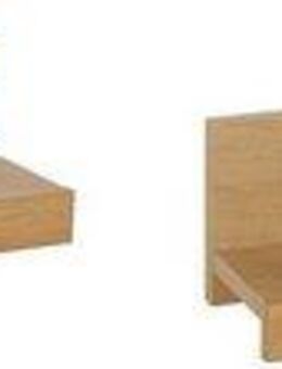 Home affaire Wandregal Kolding, Set, 2er-Set