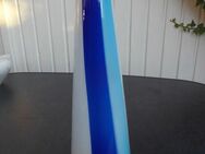 Leonardo Glas Vase 40 cm blau weiß türkis Streifen Deko 25,- - Flensburg