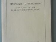 H. Schelsky: Einsamkeit u. Freiheit. Zur sozialen Idee d. dt. Universität (1960) - Münster