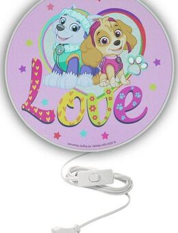 niermann Wandleuchte Pawsitive Pups, ohne Leuchtmittel, Wandleuchte Paw Patrol - Pawsitive Pups