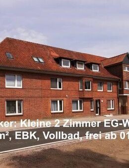 Hitzacker: Kleine 2 Zimmer Erdgeschosswohnung - Hitzacker (Elbe)