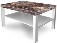 Designer Couchtisch Couch Tisch Beistelltisch Baum Wald Rinde laminiert 90x55x45 cm - Wolfsburg