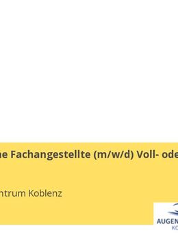 Medizinische Fachangestellte (m/w/d) Voll- oder Teilzeit - Koblenz