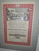 Historische Aktie „Societe des Mines d’Or de Kilo-Moto“ in 50189