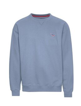 Trigema Sweatshirt TRIGEMA Oversized Sweatshirt mit Logo-Patch