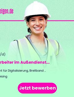 Mitarbeiter im Außendienst (m/w/d) - Freising