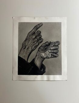 Originale Kohlezeichnung - Neuss Zentrum