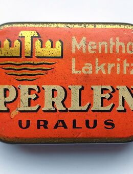 Sehr alte kleine Blechdose, Metalldose - Menthol Lakritz Perlen Uralus - Hamburg Hamburg-Nord