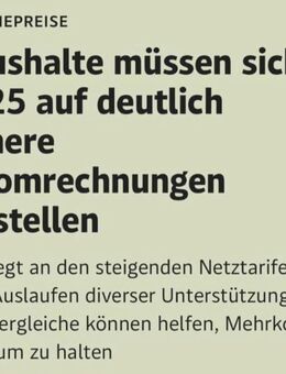 Lust Geld zu Sparen für Strom, Wärme und Gas ? - Osnabrück