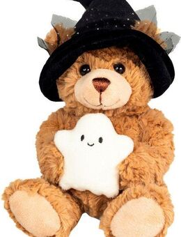 Teddy Hermann® Kuscheltier Halloween Teddy mit Gespenst, 20 cm