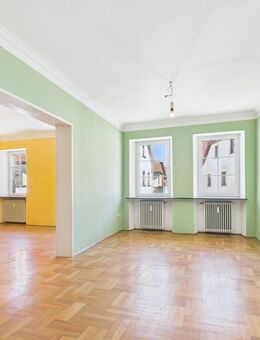 VERMIETUNG: Stilvolles Wohnen - Großzügige 4-Zimmer-Altbauwohnung mit hohen Decken in Stadtsteinach - Stadtsteinach