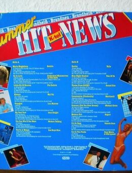Summer Hit News-Vinyl-LP,K-tel,1985 - Linnich