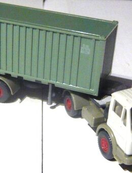 Wiking alt 1:87 MB Container Auflieger Clou sehr gut - Amberg