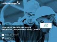 Mitarbeiter Technischer Service Kalkulation / Angebotserstellung (m/w/d) - Steinfurt